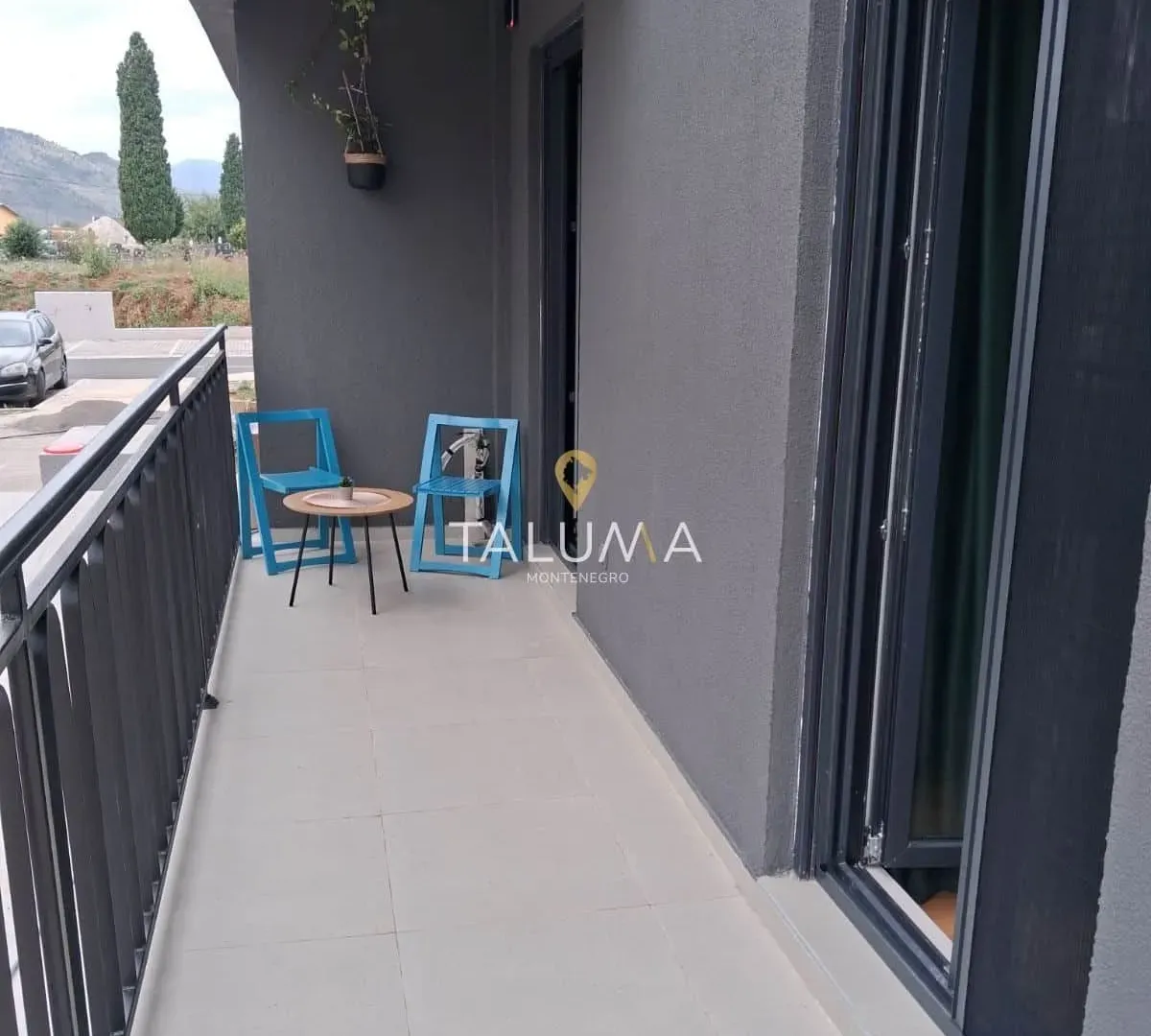 Izdavanje, jednosoban stan, 42m², Tološi, Podgorica
