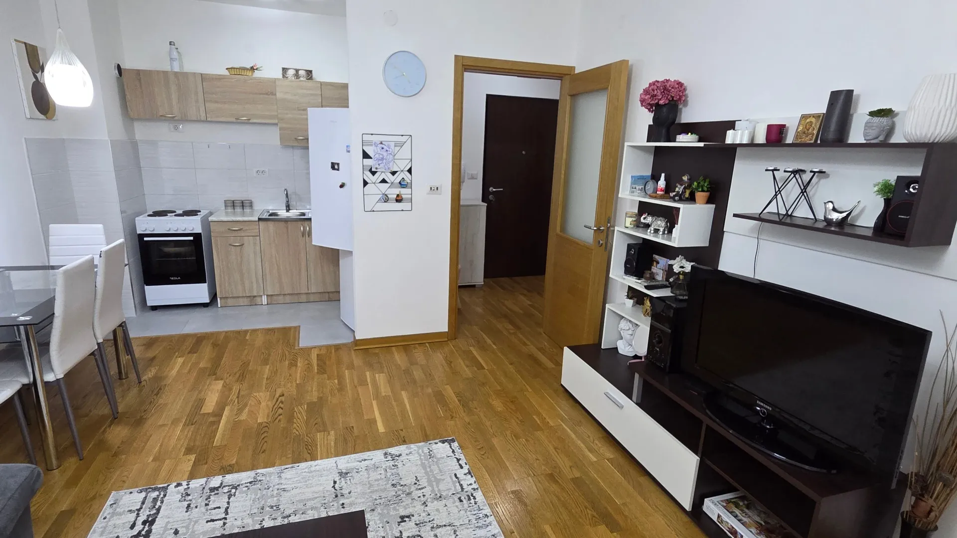 Rent, one bedroom apartment, 43m², City Kvart, Podgorica