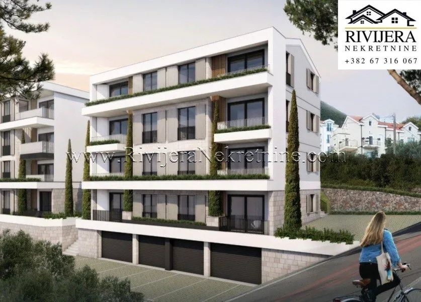 Prodaja, dvosoban stan, 57m², Đenovići, Herceg Novi