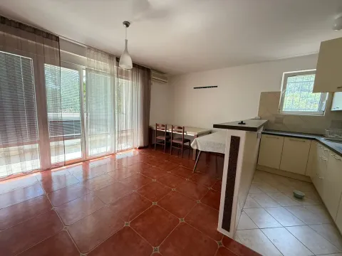 Dnevni boravak sa kuhinjom i trpezarijom u stanu. - image 2