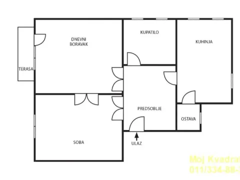 Sale, three bedroom apartment, 71m², Lion, Zvezdara Sve Podlokacije - image 14