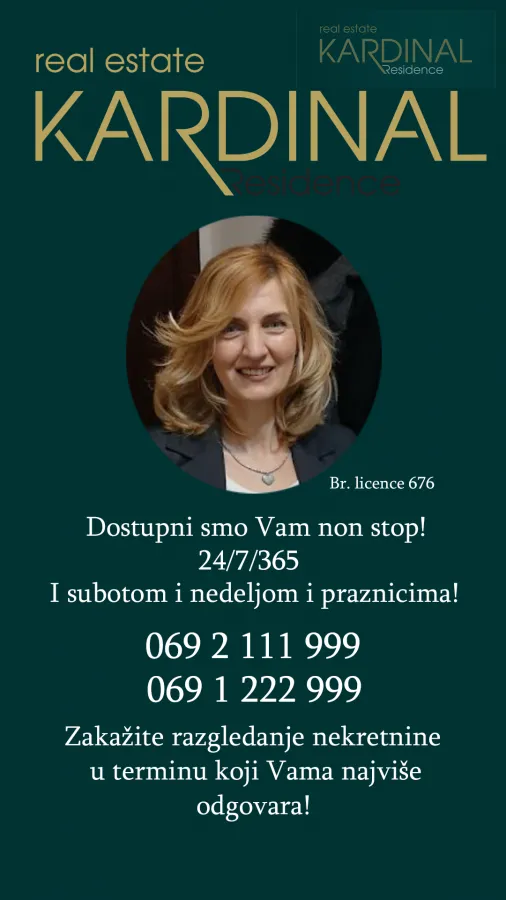 Prodaja, dvosoban stan, 45m², Aqua park, Jagodina
