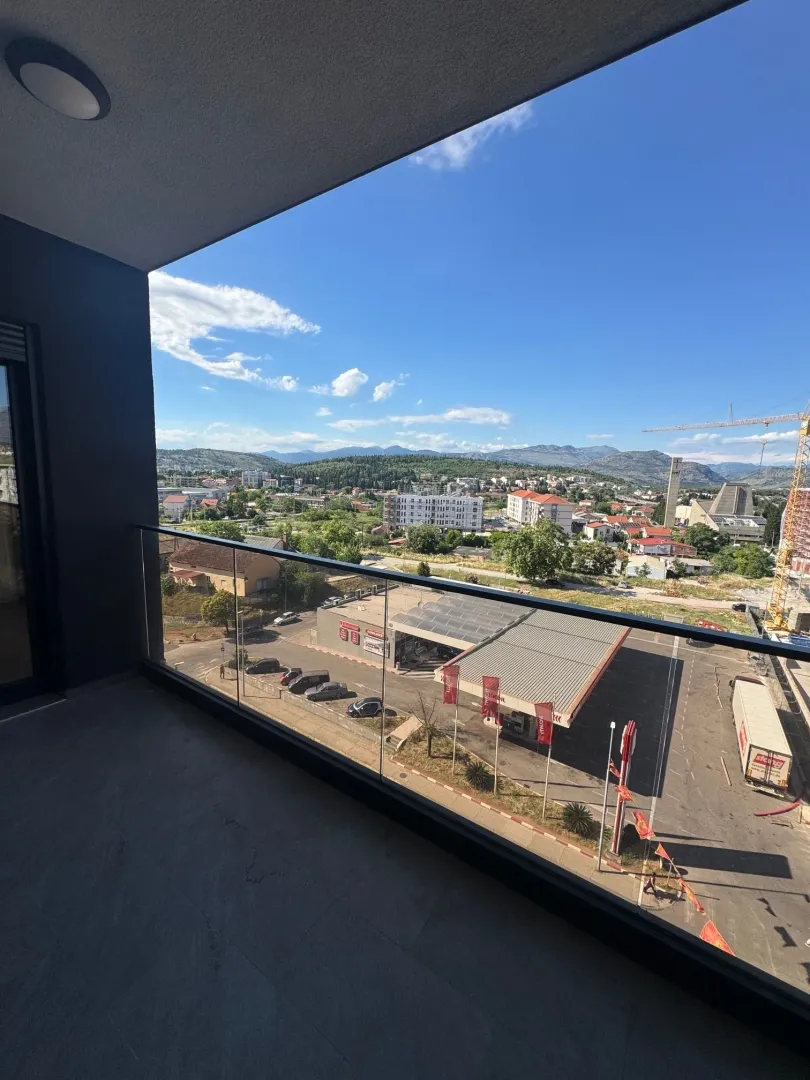 View of the surroundings from the apartment terrace.