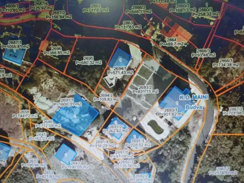 Sale, land lot, 834m², Markovići, Budva - image 1