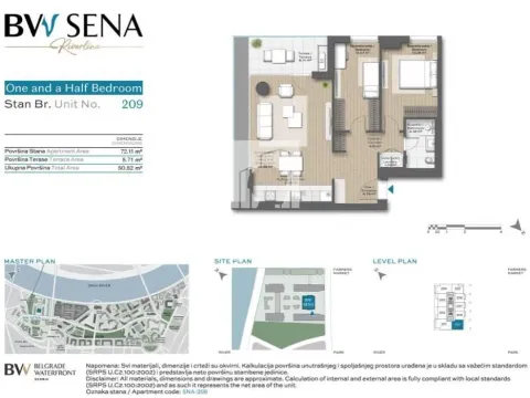 Prodaja, dvosoban stan, 61m², Savski Venac, Beograd - image 7
