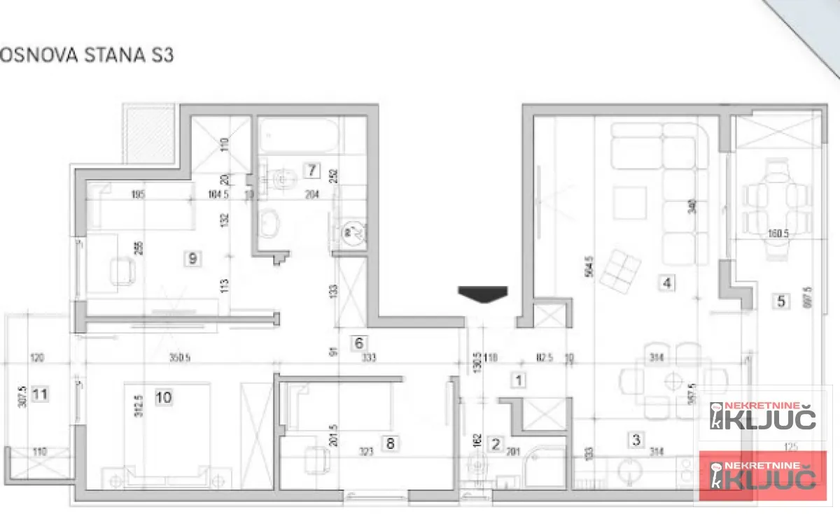 Prodaja, trosoban stan, 80m², Adice, Novi Sad Sve Podlokacije