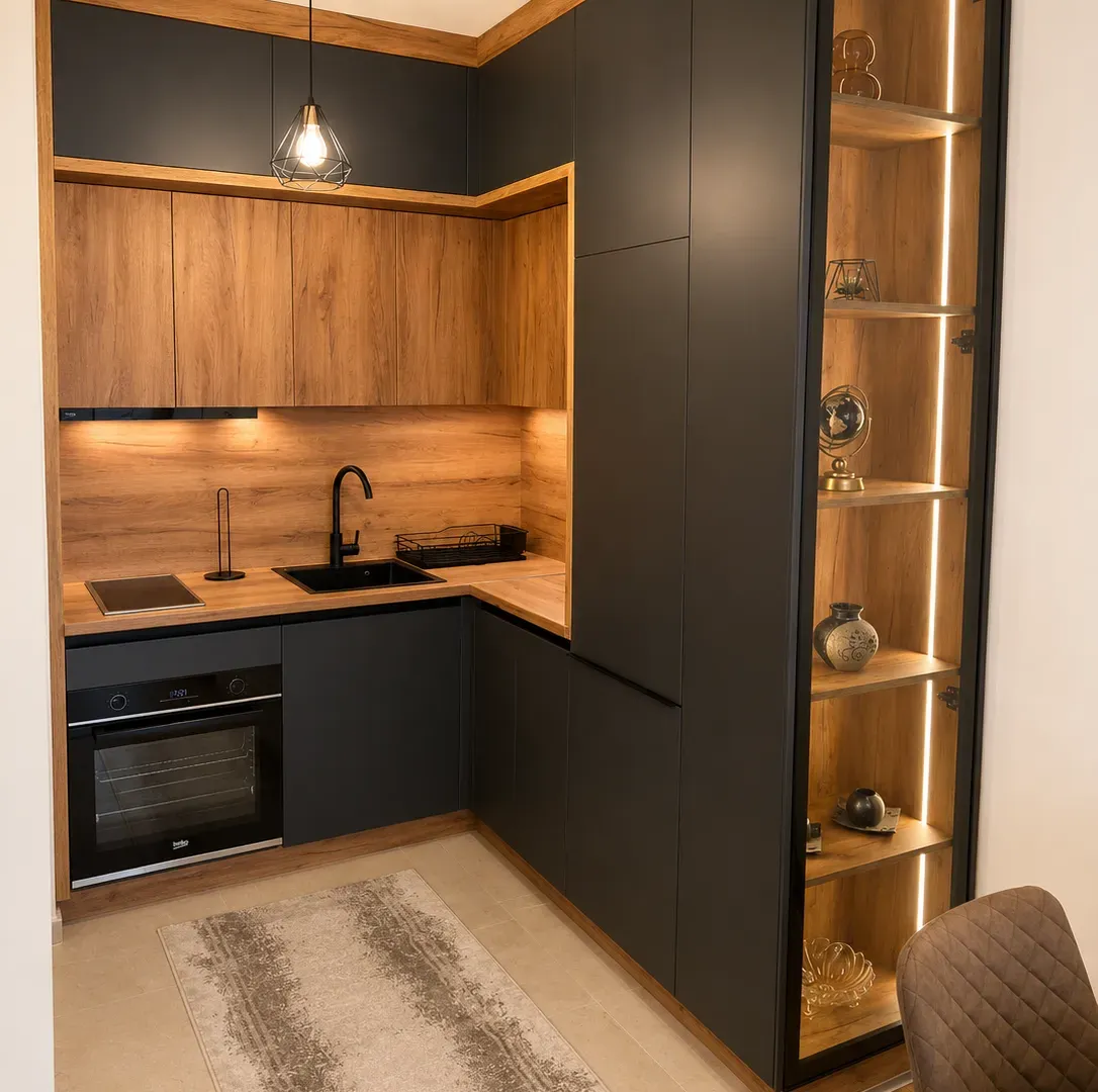 Rent, one bedroom apartment, 45m², Stari Aerodrom, Podgorica