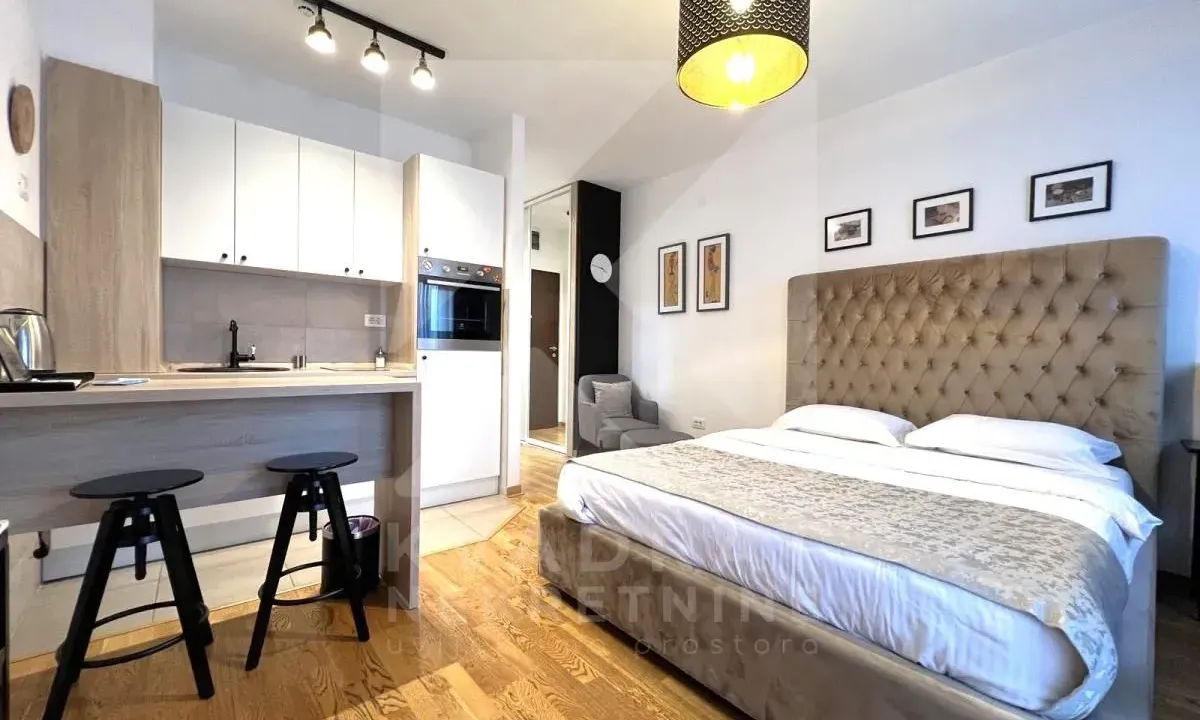 Rent, studio apartment, 26m², City Kej, Podgorica