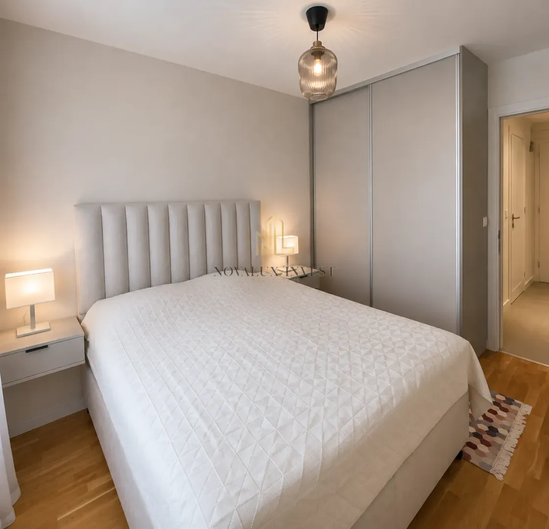 Rent, one bedroom apartment, 42m², Pobrežje, Podgorica