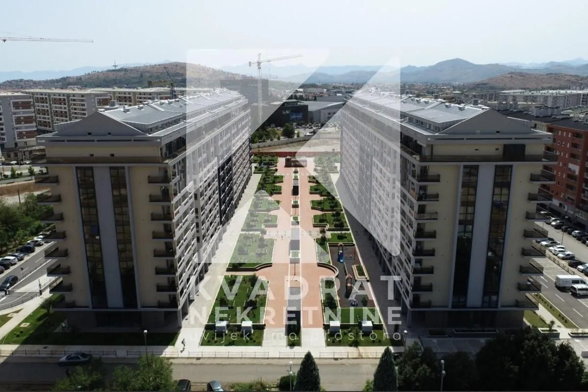 Rent, two bedroom apartment, 70m², Master Kvart, Podgorica
