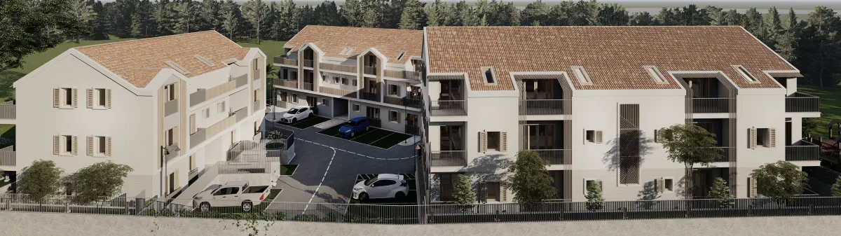 Prodaja, dvosoban stan, 54m², Risan, Kotor