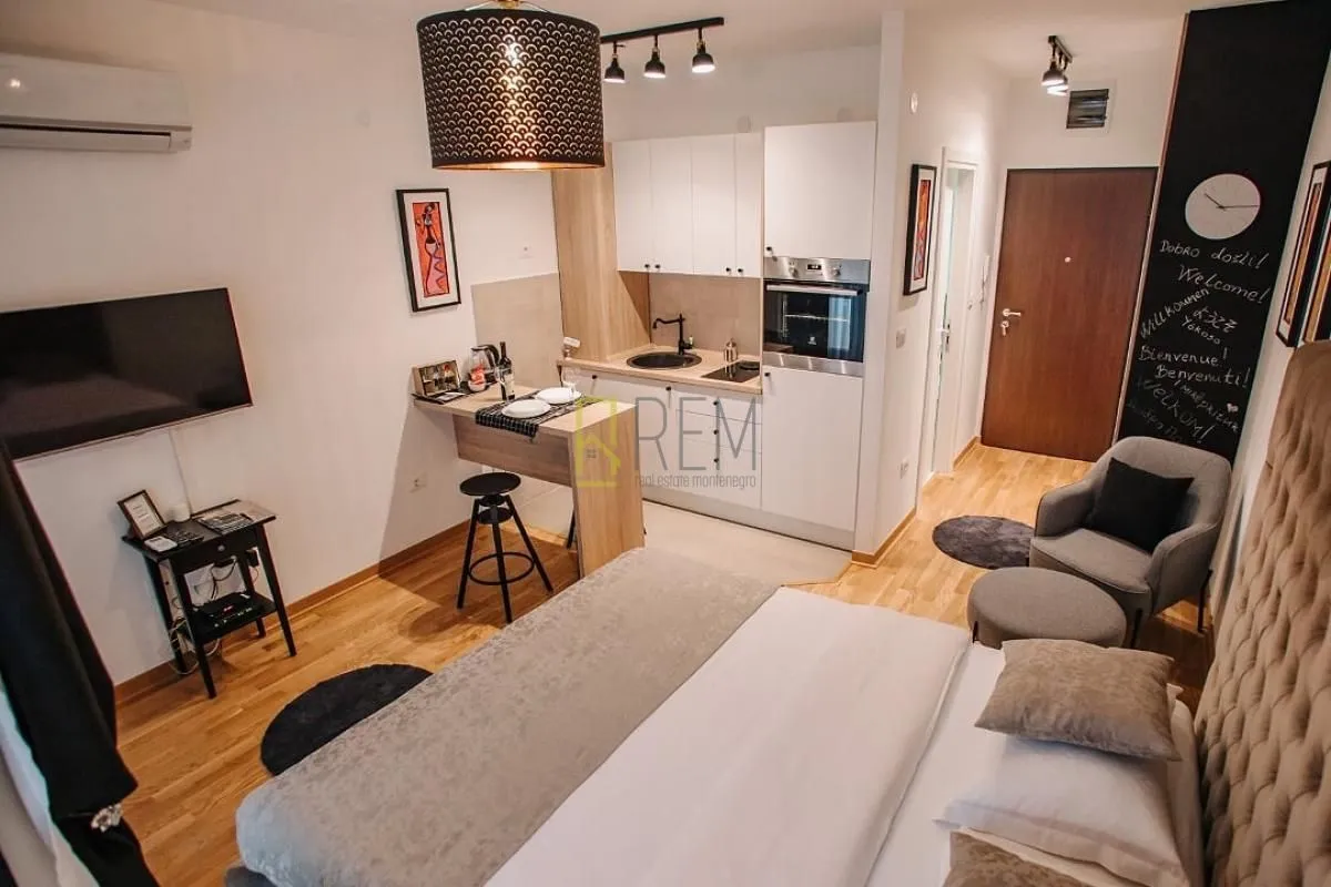 Prodaja, garsonjera, 26m², City Kej, Podgorica