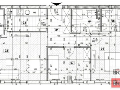 Sale, three bedroom apartment, 62m², Liman 4, Novi Sad Sve Podlokacije