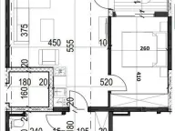 Sale, one bedroom apartment, 43m², Radanovići, Kotor - image 3