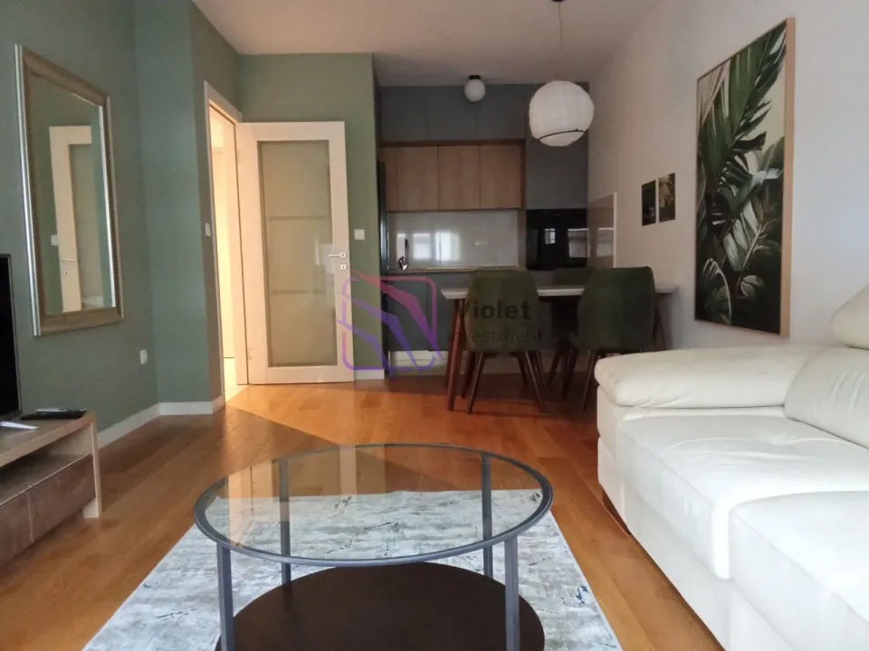 Rent, one bedroom apartment, 49m², Central Point, Podgorica