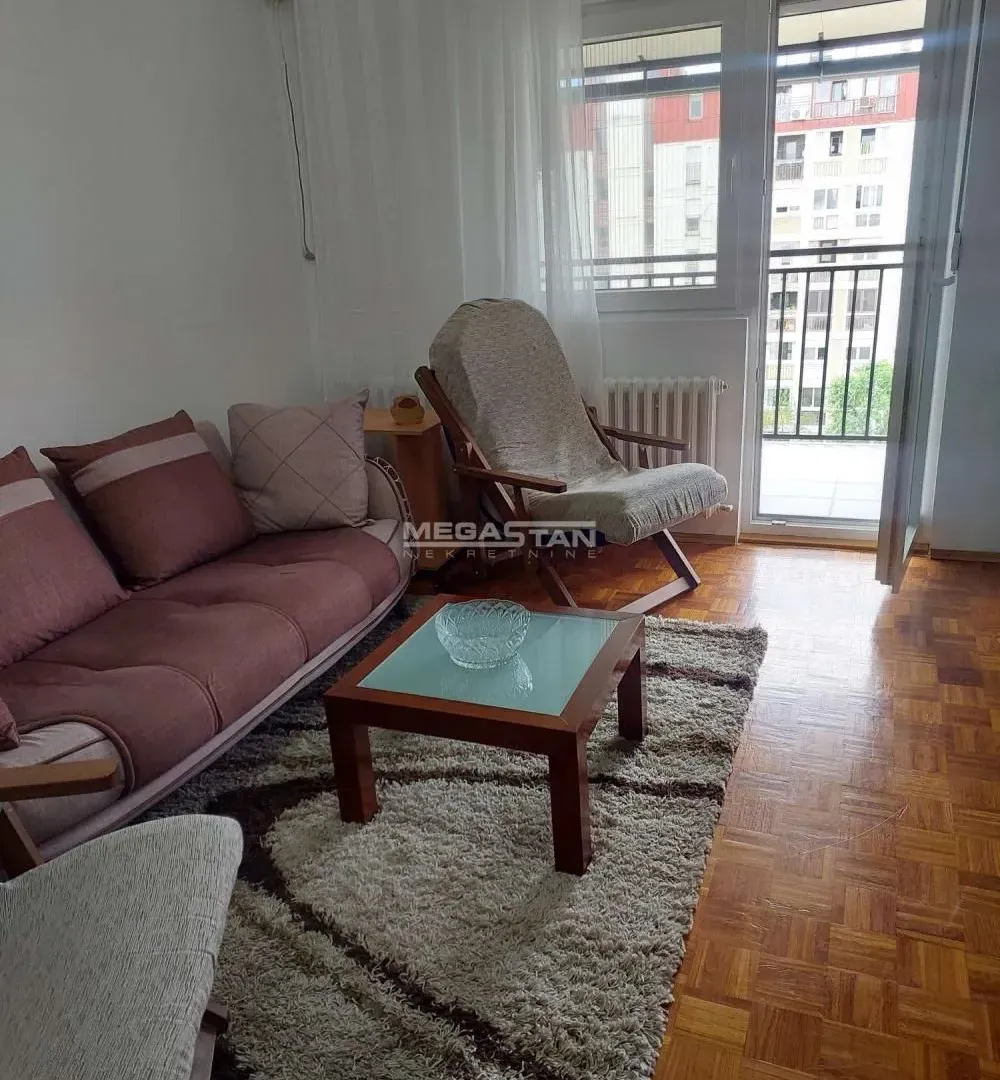 Izdavanje, jednosoban stan, 47m², Novi Beograd Blok 72, Novi Beograd Sve Podlokacije