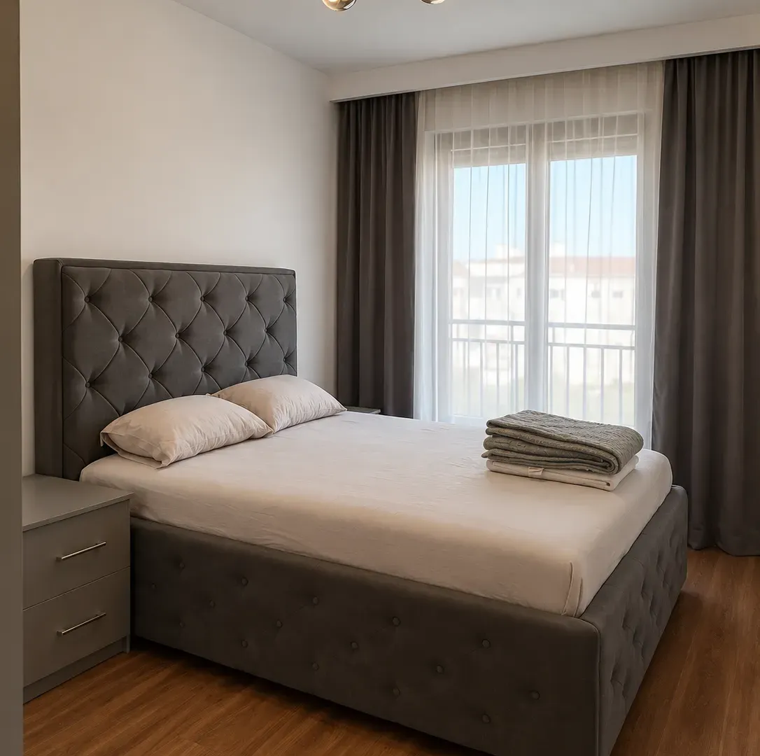 Izdavanje, jednosoban stan, 49m², Master Kvart, Podgorica