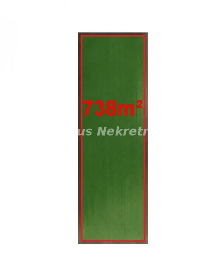 Prodaja, plac, 738m², Futog, Novi Sad Sve Podlokacije