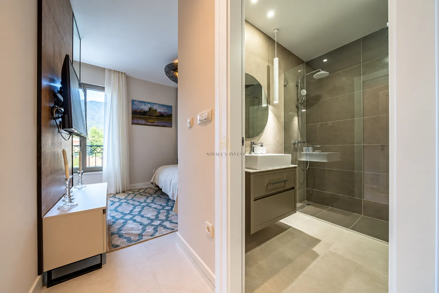Rent, two bedroom apartment, 101m², Boka Place, Tivat