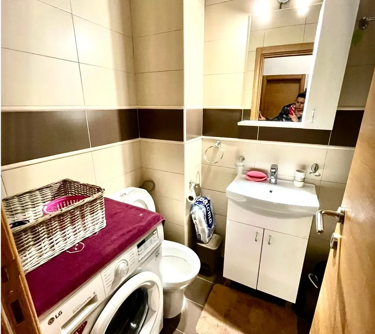 Rent, one bedroom apartment, 53m², Gorica C, Podgorica