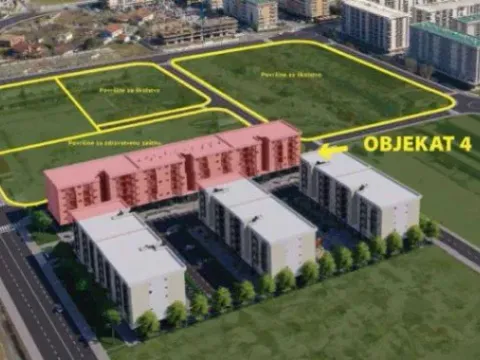 Sale, two bedroom apartment, 77m², New City, Podgorica - image 13