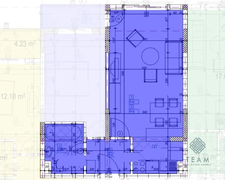 Prodaja, garsonjera, 30m², Kod Big Fashion-a, Podgorica