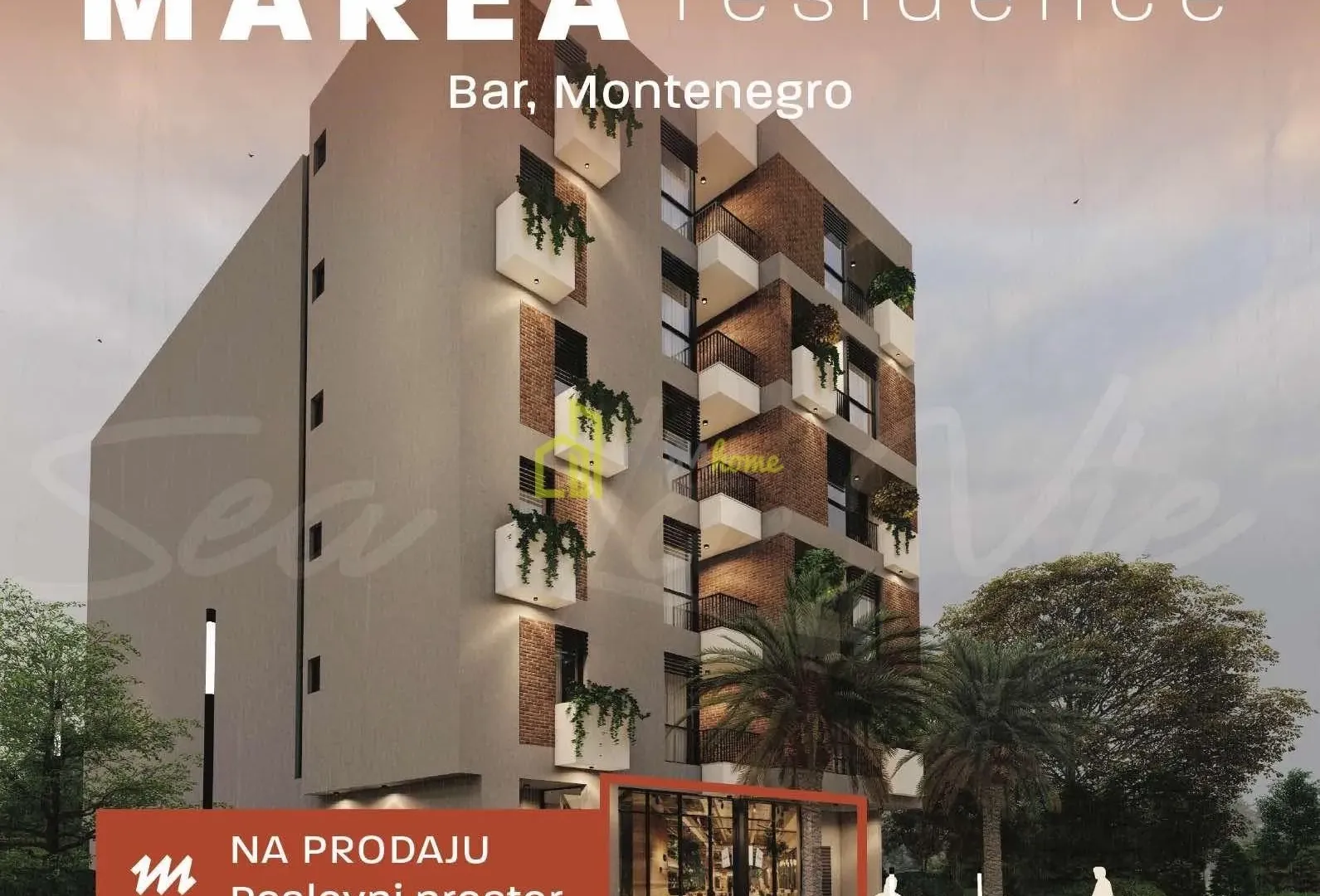 Sale, office space, 220m², Šušanj, Bar