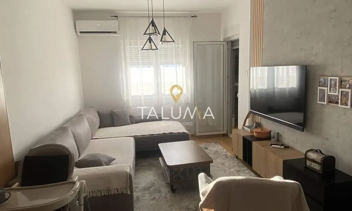 Rent, one bedroom apartment, 42m², Pobrežje, Podgorica