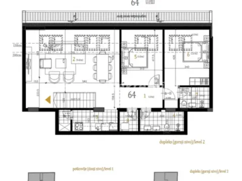 Sale, three bedroom apartment, 78m², Petrovaradin, Novi Sad