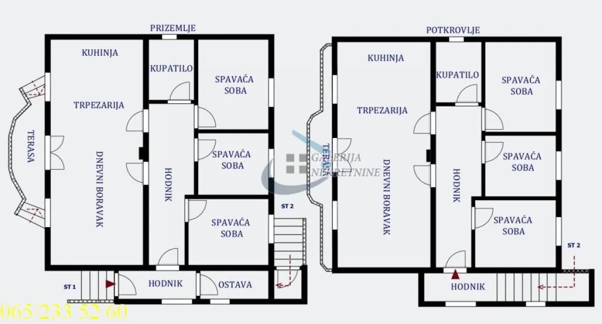 Sale, house, 247m², Palilula Sve Podlokacije, Beograd