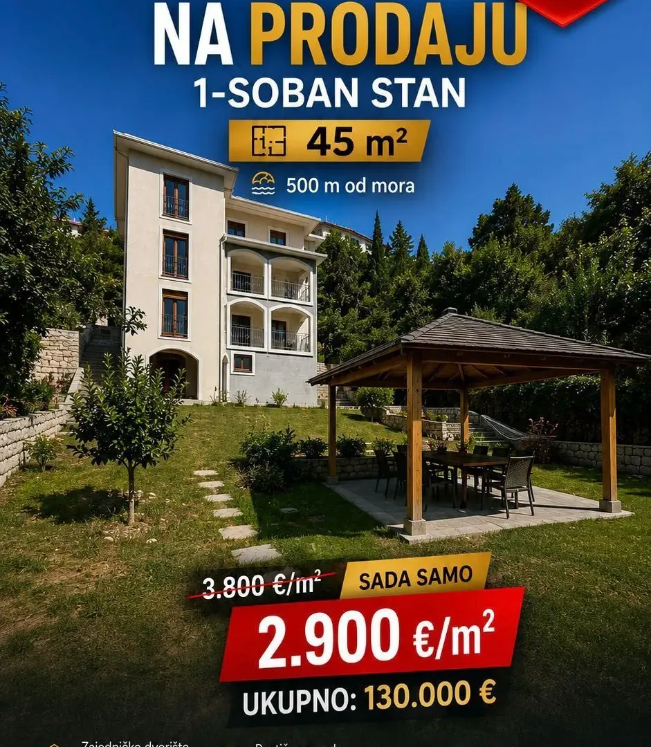Prodaja, trosoban stan, 107m², Bečići, Budva
