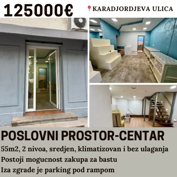 Sale, office space, 65m², Centar, Podgorica
