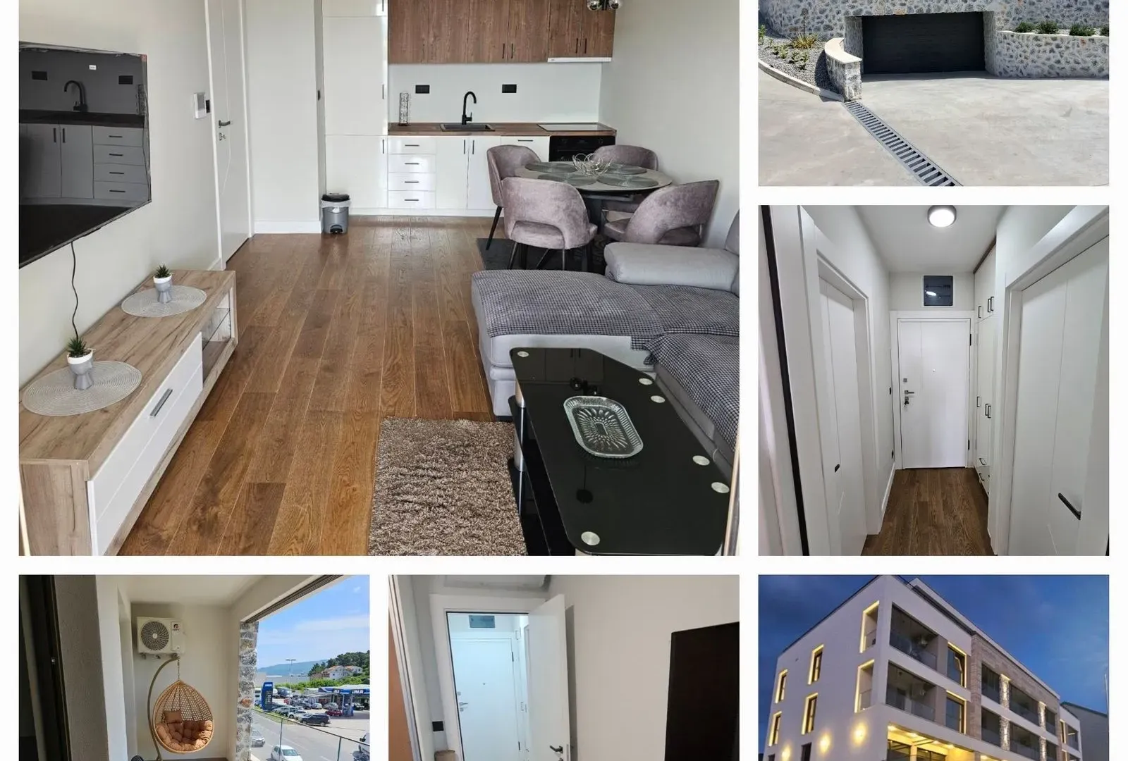 Rent, one bedroom apartment, 45m², Dumidran, Tivat