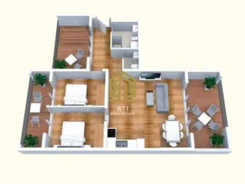 Prodaja, dvosoban stan, 65m², Bečići, Budva - image 5