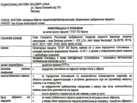 Prodaja, plac, 1577m², Borča Sve Podlokacije, Beograd - image 3