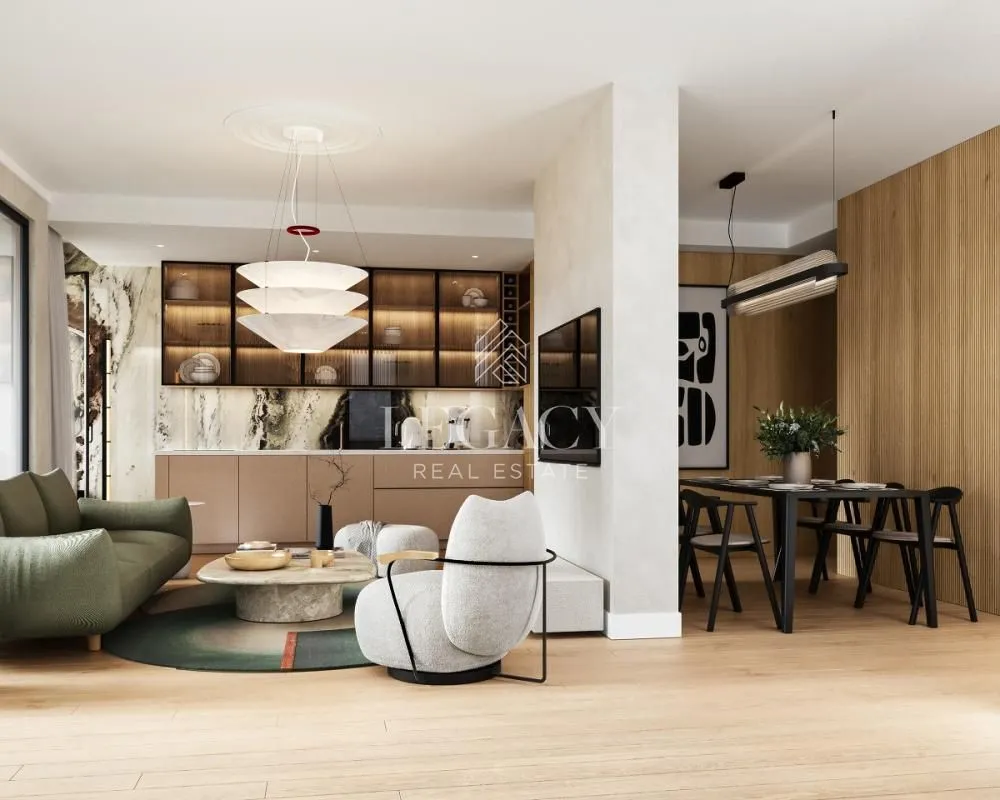 Sale, two bedroom apartment, 61m², Savski Venac, Beograd