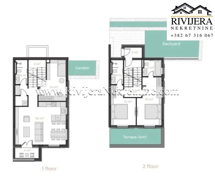 Prodaja, dvosoban stan, 86m², Bigova, Kotor
