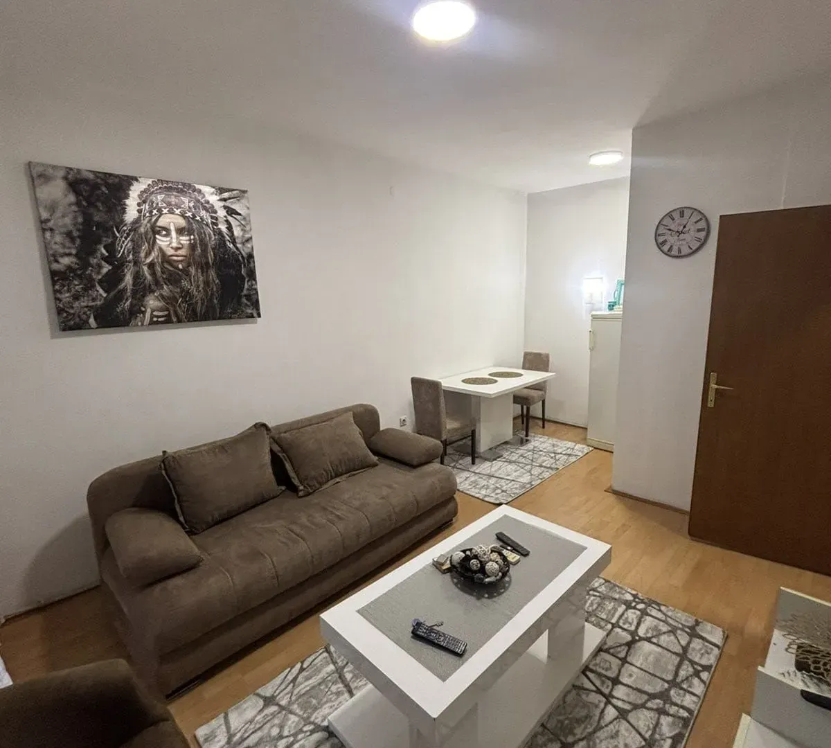 Izdavanje, jednosoban stan, 35m², Preko Morače, Podgorica