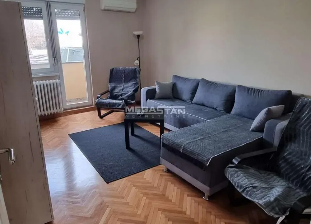 Rent, two bedroom apartment, 49m², Banovo Brdo, Beograd
