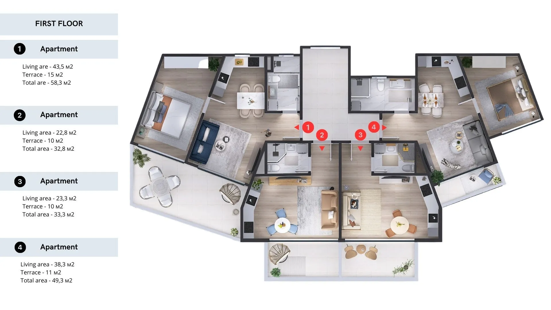 Prodaja, stan, 90m², Tivat, Crna Gora