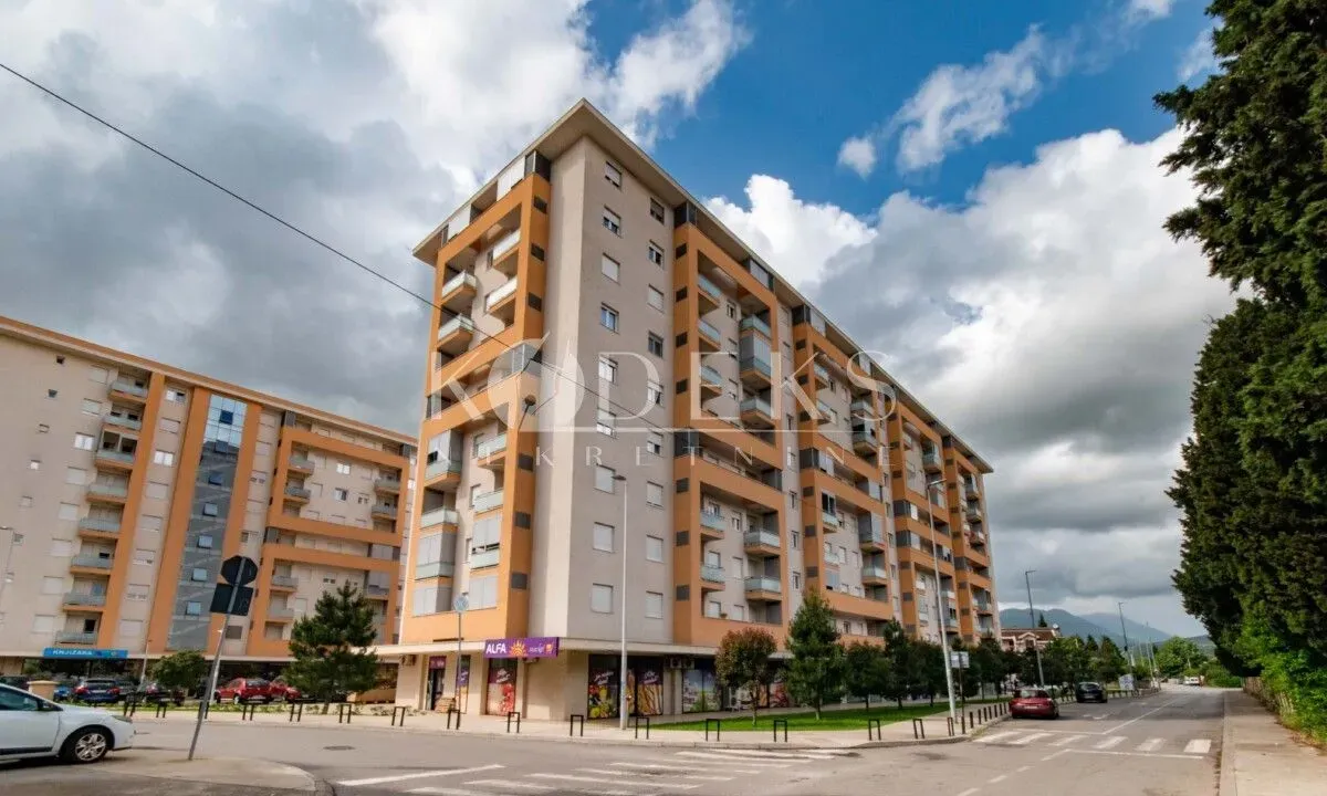 Rent, one bedroom apartment, 42m², City Kej, Podgorica