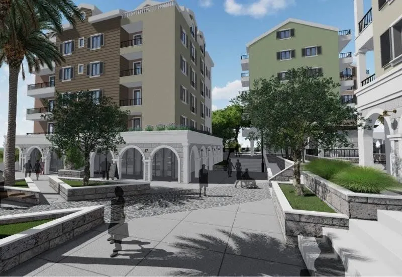 Prodaja, dvosoban stan, 61m², Donja Lastva, Tivat