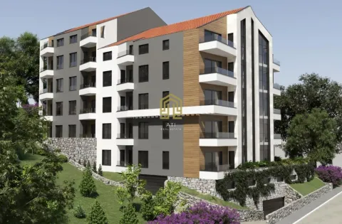 Spoljašnji izgled moderne stambene zgrade sa terasama i uređenim dvorištem. - image 14