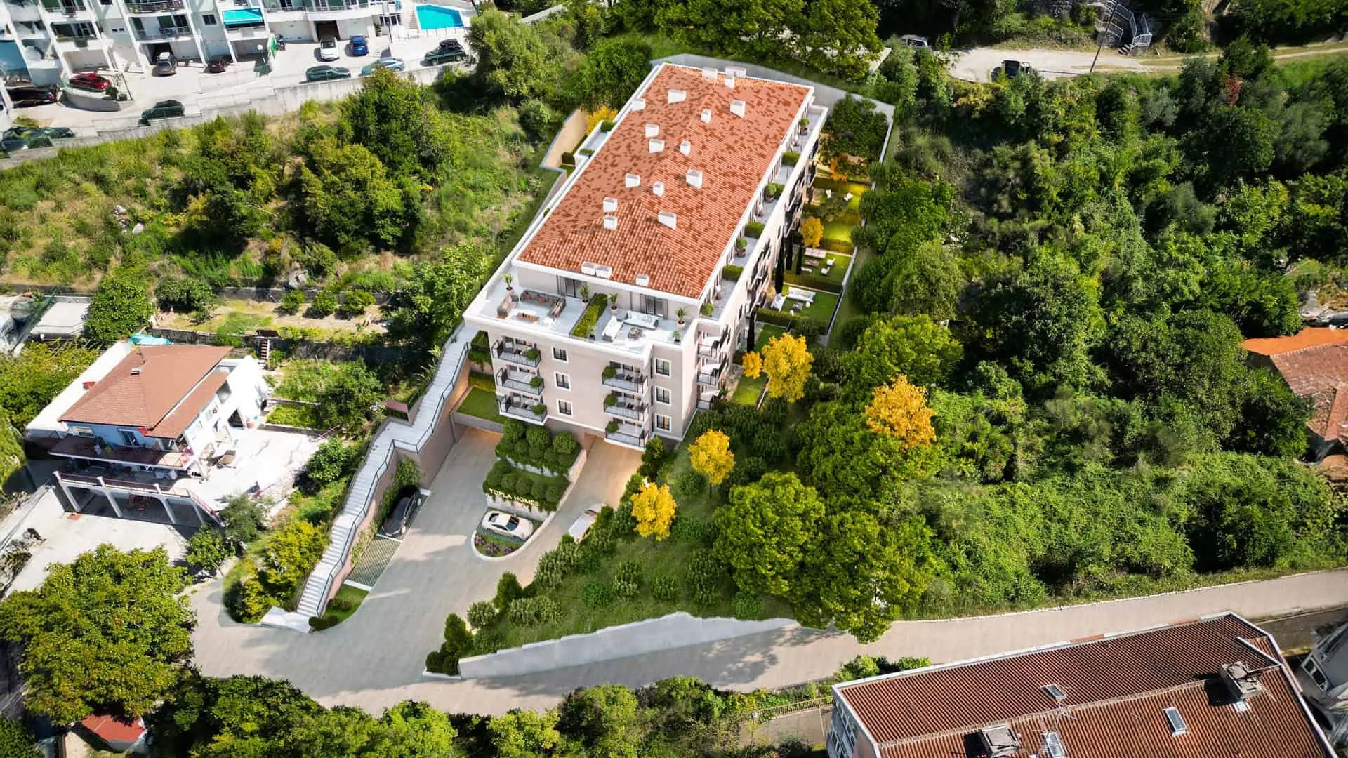 Prodaja, dvosoban stan, 70m², Topla, Herceg Novi