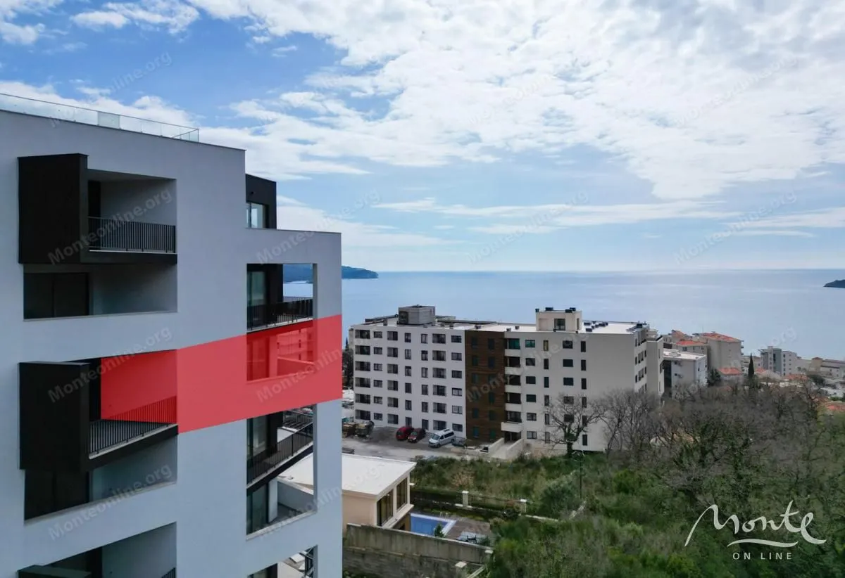 Sale, one bedroom apartment, 69m², Bečići, Budva