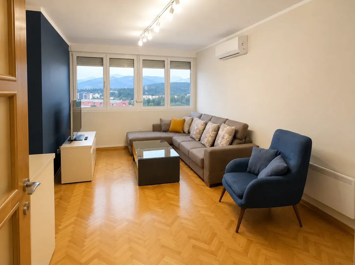 Rent, two bedroom apartment, 82m², Preko Morače, Podgorica