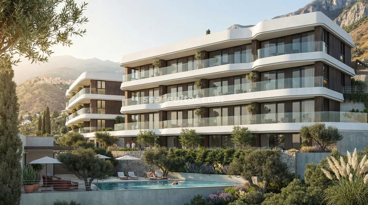 Sale, one bedroom apartment, 64m², Reževići, Budva