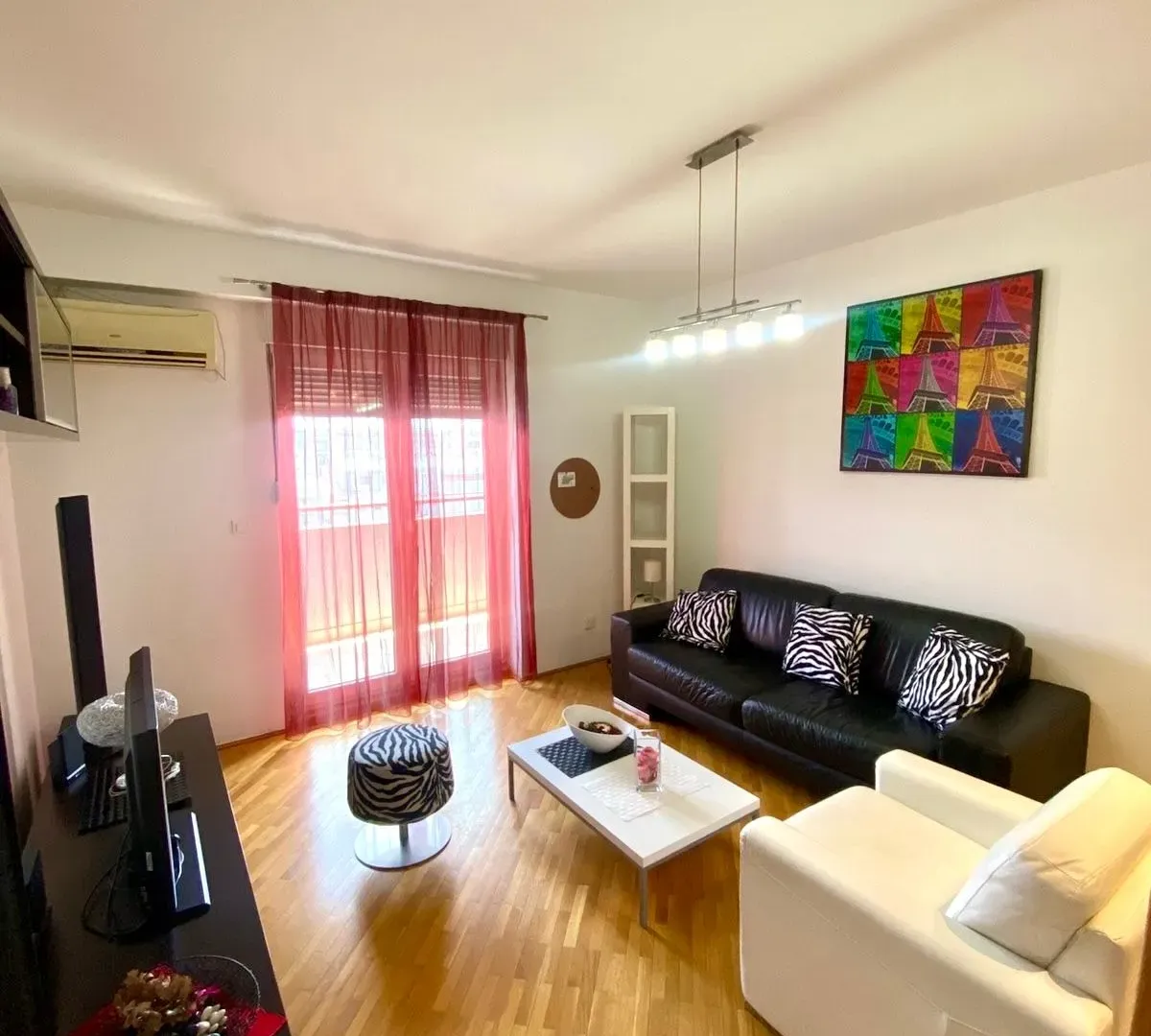 Rent, one bedroom apartment, 50m², Preko Morače, Podgorica
