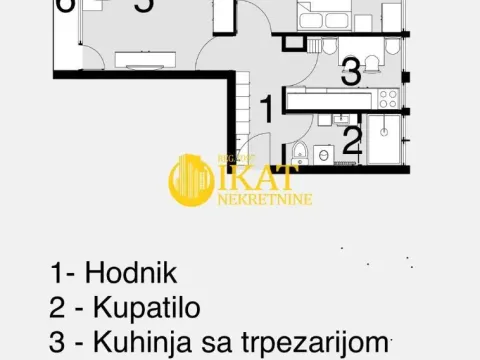 Prodaja, dvosoban stan, 57m², Tašmajdan, Palilula Sve Podlokacije - image 12