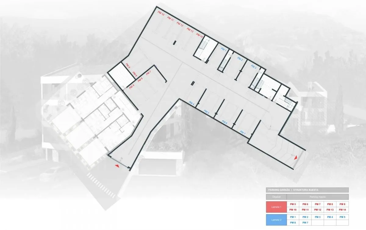 Sale, studio apartment, 36m², Donja Lastva, Tivat